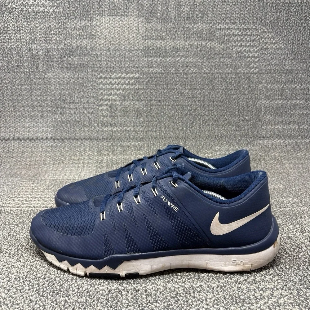 Nike Free Trainer 5.0 V6 723987-400 Navy Blue Training Shoes Mens Size 12